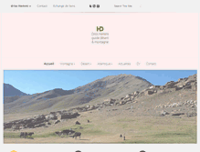 Tablet Screenshot of guide-montagne-maroc.com